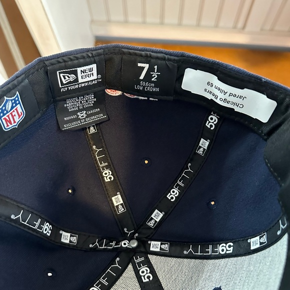 Chicago Bears Player Issued Hat Jared Allen - Picture 4 of 4